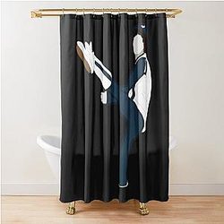 Alice Cullen Baseball Shower Curtain