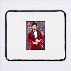 Silver Screen Hero Alvaro Morte Mouse Pads