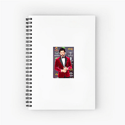 Silver Screen Hero Alvaro Morte Notebook