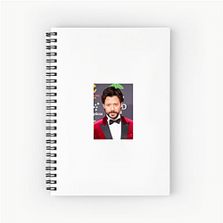 Leading Man Alvaro Morte Notebook