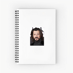 Action Star Alvaro Morte Notebook