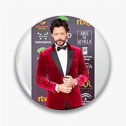 Silver Screen Hero Alvaro Morte Pins
