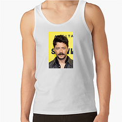 Versatile Actor Alvaro Morte Tank Tops