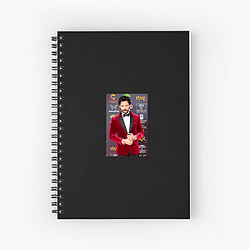 Silver Screen Hero Alvaro Morte Notebook