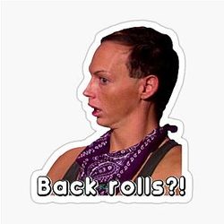Alyssa Edwards back meme sticker