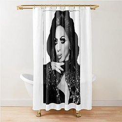 Alyssa Edwards Black Shower Curtain