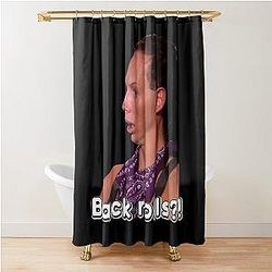 Alyssa Edwards Back Meme Shower Curtain