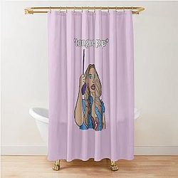 Alyssa Edwards Tongue Pop Shower Curtain