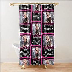 Alyssa Edwards Trading Shower Curtain