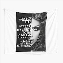 Alyssa Edwards Portrait Classic Tapestry