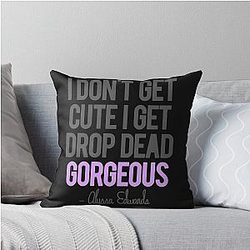 Backrolls Alyssa Edwards Classic T-Shirt Throw Pillow