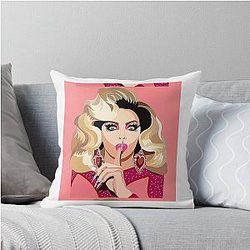 Alyssa Edwards Sleeveless Throw Pillow