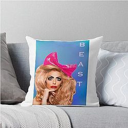 Alyssa Edwards BEAST Throw Pillow