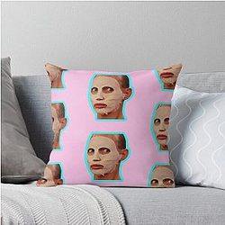 Alyssa Edwards Face Mask Throw Pillow