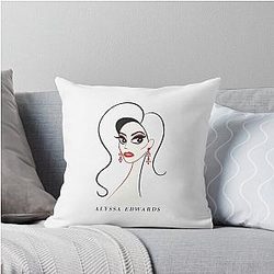 Alyssa Edwards Legends of Drag Collection FLAWLESS Throw Pillow