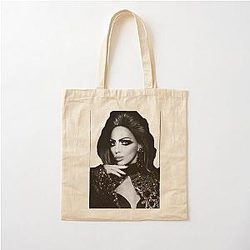 Alyssa Edwards Black Cotton Tote Bag