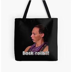 Alyssa Edwards Back Roll Meme All Over Print Tote Bag