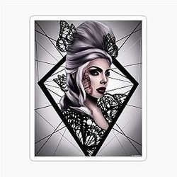 Alyssa Edwards Butterfly Sticker