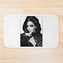 Alyssa Edwards Black Bath Mat