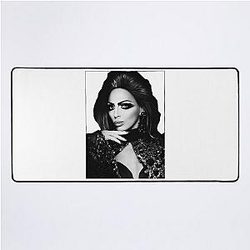 Alyssa Edwards Black Desk Mat
