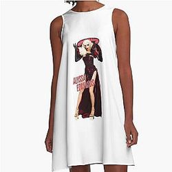 ALYSSA EDWARDS Classic A-Line Dress