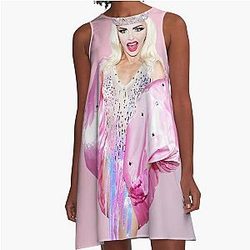 Alyssa Edwards Pastel A Line Dress