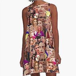 Alyssa Edwards Collage A Line Dress