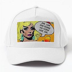 Alyssa Edwards thinks you look orange, girl baseball cap