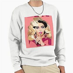 Alyssa Edwards Sleeveless Pullover Sweatshirt
