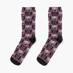 Alyssa Edwards Trading Card Sock