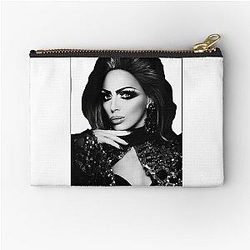 Alyssa Edwards Black Zipper Pouch