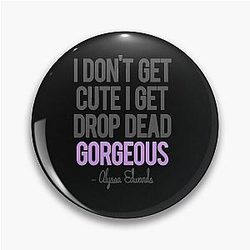 Backrolls Alyssa Edwards Classic T-Shirt Pin