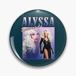 Alyssa Edwards vintage design Pin