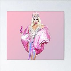 Alyssa Edwards Pastel Poster