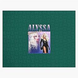 Alyssa Edwards vintage design Jigsaw Puzzle