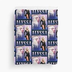 Alyssa Edwards Vintage Duvet Cover