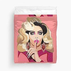 Alyssa Edwards Top Duvet Cover