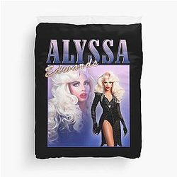 Alyssa Edwards Vintage Design Duvet Cover