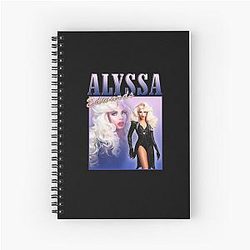Alyssa Edwards vintage Spiral Notebook