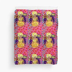 Alyssa Edwards Tongue Pop Art Duvet Cover