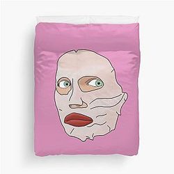 Copia de Queen Alyssa Edwards with a facemask Duvet Cover