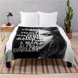 Alyssa Edwards Textile Classic Throw Blanket