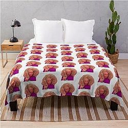 Alyssa Edwards Throw Blanket