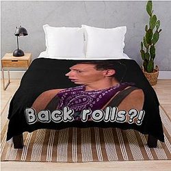 Alyssa Edwards Back Meme Throw Blanket