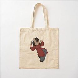 Amanda Young Pig Mask Cotton Tote Bag
