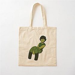 Amanda Young - Short Hair Cotton Tote Bag