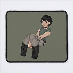 Amanda Young Short Hair Mousepad