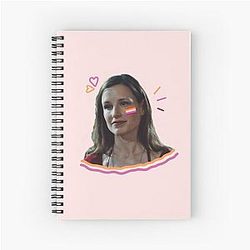 Amanda Young Lesbian Spiral Notebook