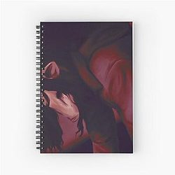 Saw jigsaw pig amanda Spiral Notebook