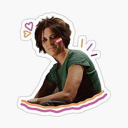 Amanda Young Lesbian Sticker